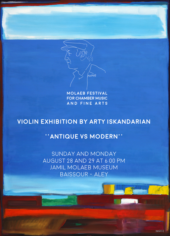 violin exhibition by arty iskandarian